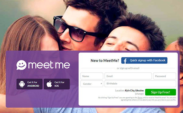 MeetMe.com Registration