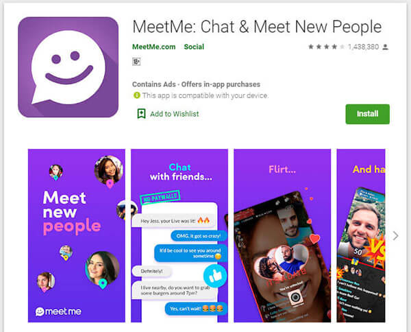 Meetme account recovery